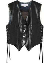Stella McCartney - Chaleco Con Botones Y Cordones - Lyst