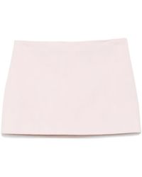 KHAITE - Jett Mini Skirt - Lyst