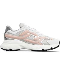 Tod's - Sneakers In Leather And Technical Fabric - Lyst