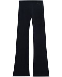 Courreges - Heritage Low-rise Flared Trousers - Lyst