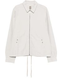 Rick Owens - Zip-Up Shirt Jacket - Lyst
