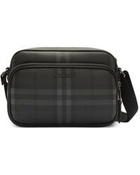 Burberry - City Check-Pocket Crossbody Bag - Lyst