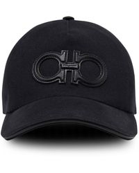 Ferragamo - Cappello da baseball con applicazione - Lyst