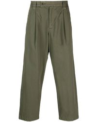 A.P.C. - Renee Straight-leg Cotton Trousers - Lyst