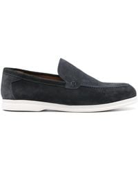 Doucal's - Slip-On Suede Loafers - Lyst