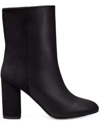 Stuart Weitzman - Block-Heel Ankle Boots - Lyst