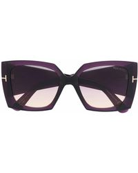 Tom Ford - Tinted Oversize-Frame Sunglasses - Lyst