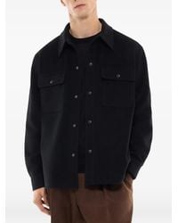 Fursac - Veste En Laine À Boutonnière - Lyst