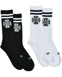 BREATH - Logo-Jacquard Socks (Pack Of Two) - Lyst