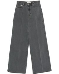 Officine Generale - Jeans Met Wijde Pijpen - Lyst