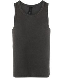 Entire studios - Fine-Ribbed Tank Top - Lyst