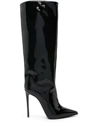 Le Silla - 125Mm Leather Knee-Length Boots - Lyst