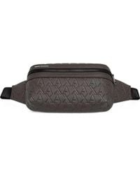 ARMANI EXCHANGE - All-Over Logo-Embossed Belt Bag - Lyst