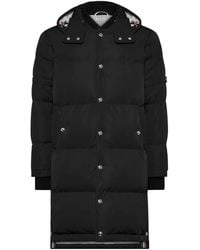 Thom Browne - Snap-Fastening Padded Coat - Lyst