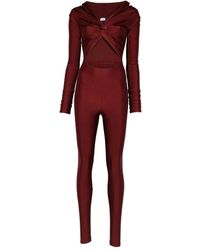ANDAMANE - Twist-Detail Cut-Out Jumpsuit - Lyst