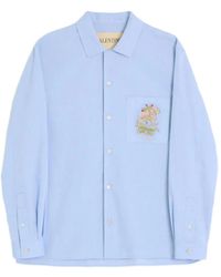 Valentino Garavani - Floral-Embroidered Shirt - Lyst