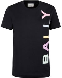 Bally - Logo-print Short-sleeve T-shirt - Lyst
