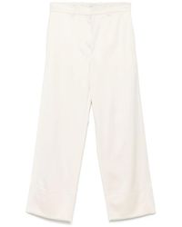 TOTEME - Twisted-Seam Trousers - Lyst