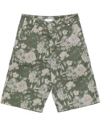 Halfboy - Shorts Met Bloemenprint - Lyst