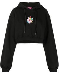 IRENEISGOOD - Unicorn-Patch Cropped Hoodie - Lyst