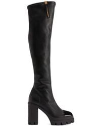 Giuseppe Zanotti - Stiefel Mit Plateau - Lyst