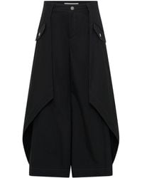 Dion Lee - Layered Wide-leg Trousers - Lyst