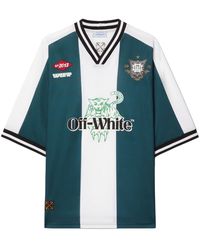 Off-White c/o Virgil Abloh - Tiger 23 Soccer T-Shirt - Lyst