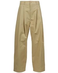 Hed Mayner - Pleated Trousers - Lyst