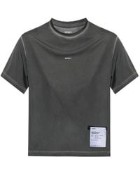 Satisfy - T-Shirt Auralite À Col Ras-De-Cou - Lyst