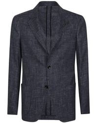 Lardini - Blazer Con Botones - Lyst