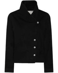 Isabel Marant - Asymmetric-Fastening Denim Jacket - Lyst
