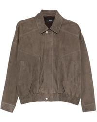 Arma - Frederica Bomber Leather Jacket - Lyst