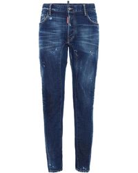 DSquared² - Skinny-Jeans Aus Baumwollstretch - Lyst