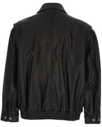 DUNST Oversized Vintage Leather Jacket in Black for Men | Lyst