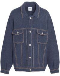 Barrie - Oversized Denim Jacket - Lyst