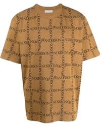 JW Anderson - Logo Oversized T-Shirt - Lyst