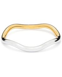Charlotte Chesnais - Wave Two-Tone Bracelet - Lyst