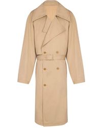 Balmain - Belted Trench Coat - Lyst