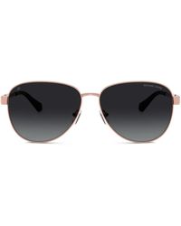 Michael Kors - Round-Frame Sunglasses - Lyst