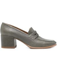 STURLINI FIRENZE - 55Mm Block-Heel Penny-Slot Loafers - Lyst