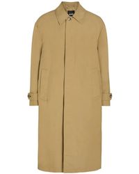 BOSS - Water-Repwllent Buttoned Coat - Lyst