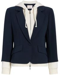 Cinq À Sept - Zip Up Le Petit Khloe Hooded Jacket - Lyst