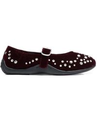 Ash - Mimosa Studded Ballet Flats - Lyst