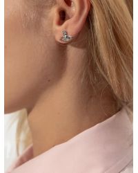 Vivienne Westwood - Heart Orb Earrings - Lyst