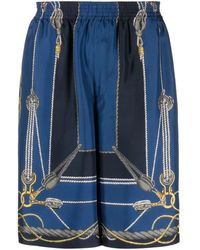 Versace - Bermuda Nautical In Seta - Lyst