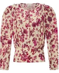 Isabel Marant - Zarga Floral-Print Blouse - Lyst