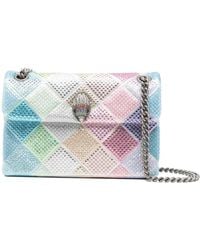 Kurt Geiger - Mini Kensington Diamanté Embellished Shoulder Bag - Lyst