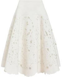 Proenza Schouler - Falda midi Olene - Lyst