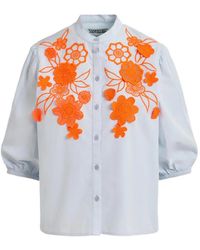 Essentiel Antwerp - "Jorja" Applique Flower Shirt - Lyst