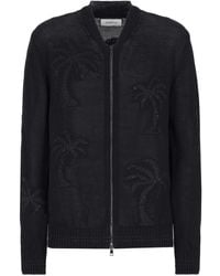 Laneus - Veste À Motif Palmier Brodé - Lyst